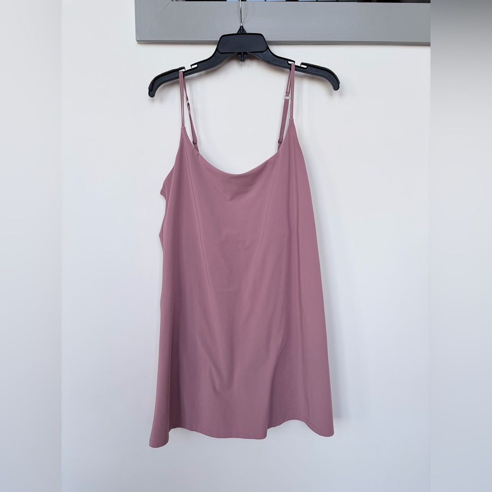 Abercrombie & Fitch Traveler Exercise Dress Blush Pink Built in Shorts Large